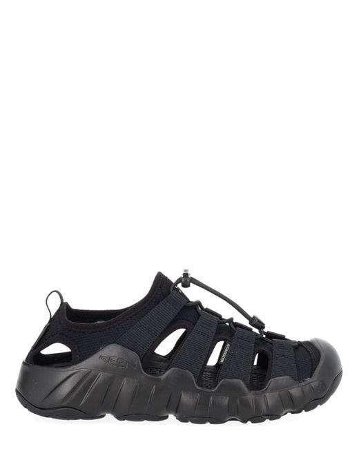 Keen Black Sandal "Hyperport H2" for men