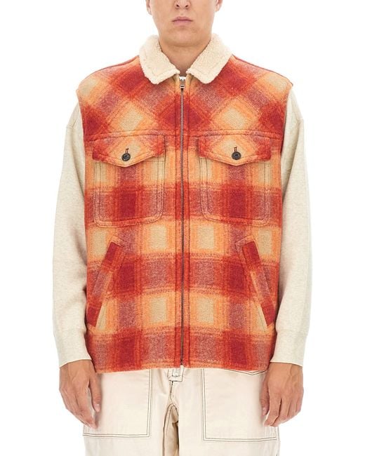 Isabel Marant Orange Kiran Jacket for men