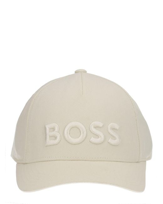 Boss Natural Cappello Da Baseball Con Logo for men