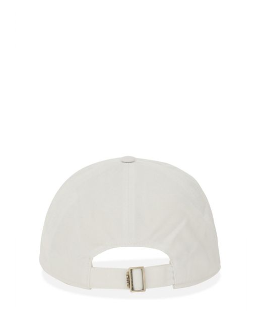 Cappello Da Baseball Con Logo di MSGM in White
