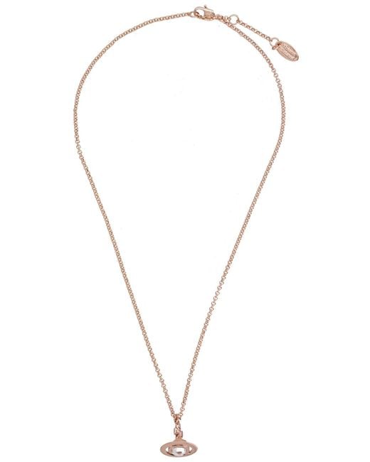 Vivienne Westwood Metallic Elegant Brass Necklace