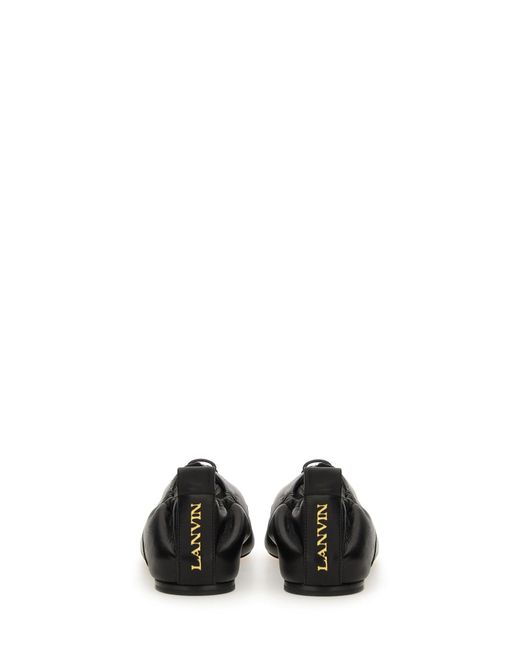 Slipper Lace-Up di Lanvin in Black