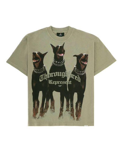 Represent Green "Thoroughbred" T-Shirt for men