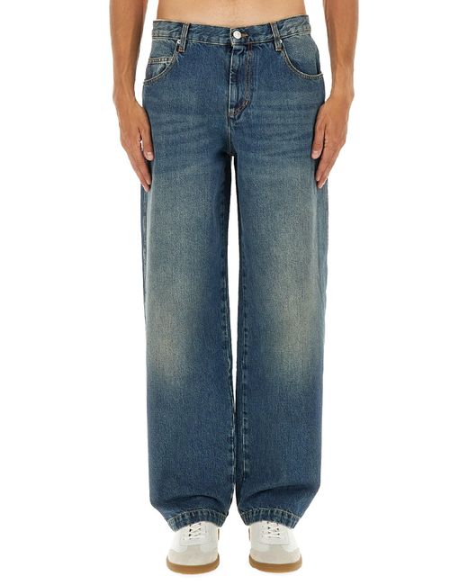 Isabel Marant Blue Pants "Jorje" for men
