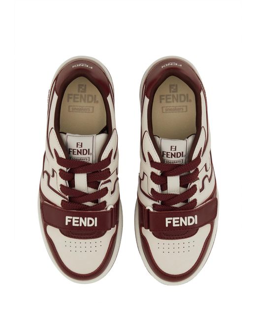 Sneaker "Match" di Fendi in Brown