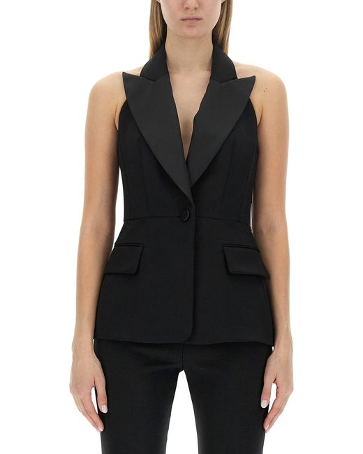 Max Mara Black Aletta Vest