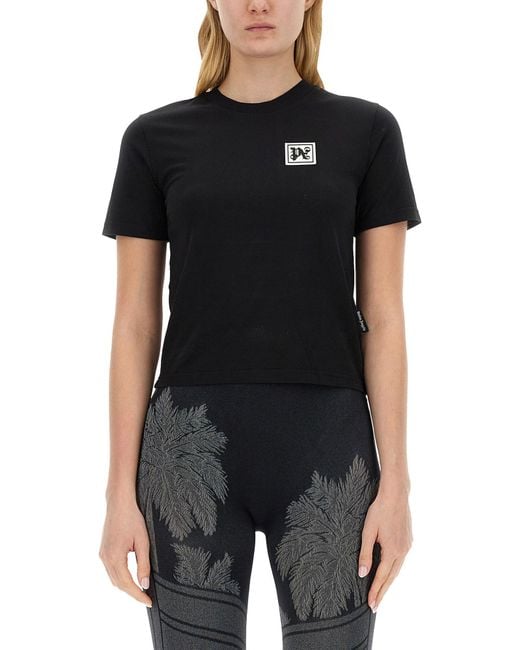 Palm Angels Black Palm Ski Club T-Shirt