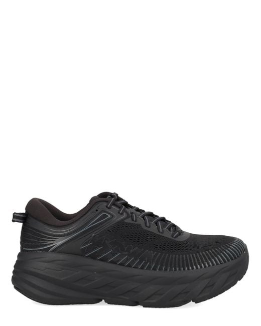 Hoka One One Black "Bondi" Sneaker for men