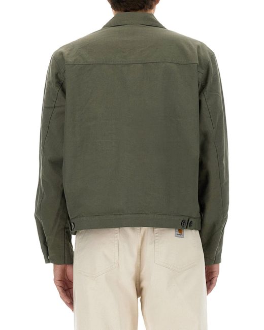 Giacca Camicia di Obey in Green da Uomo