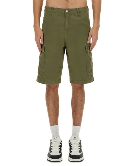 Carhartt Green Bermuda Cargo for men