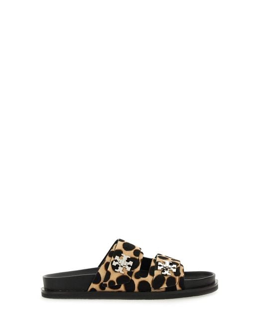 Tory Burch Black Sandal T Lock