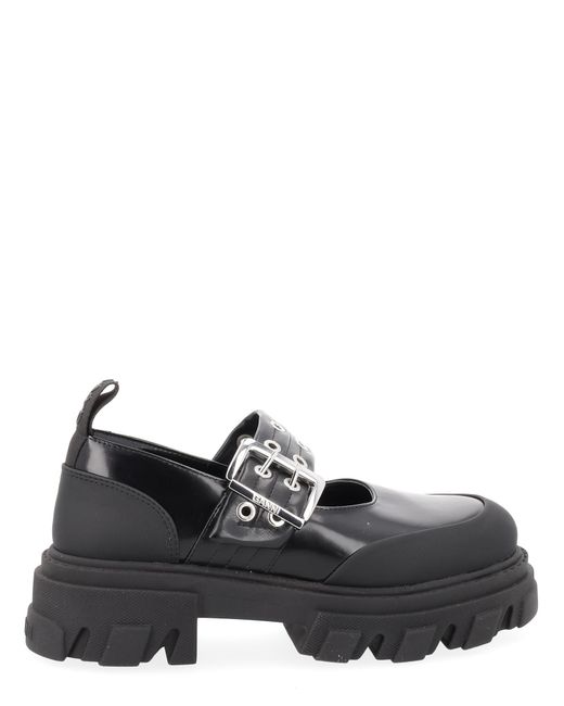 Ganni Black Jenny Ballerina