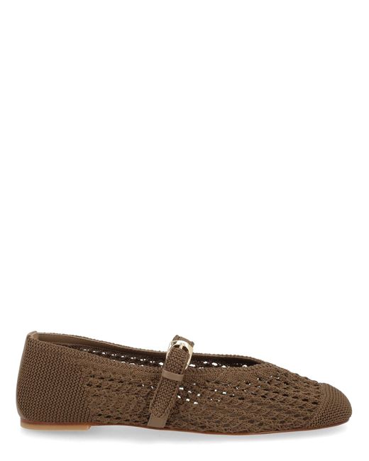 Stuart Weitzman Brown Elegance Flats For
