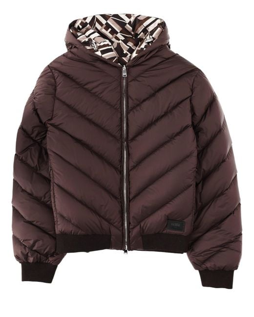 Fendi Brown Reversible Down Jacket for men