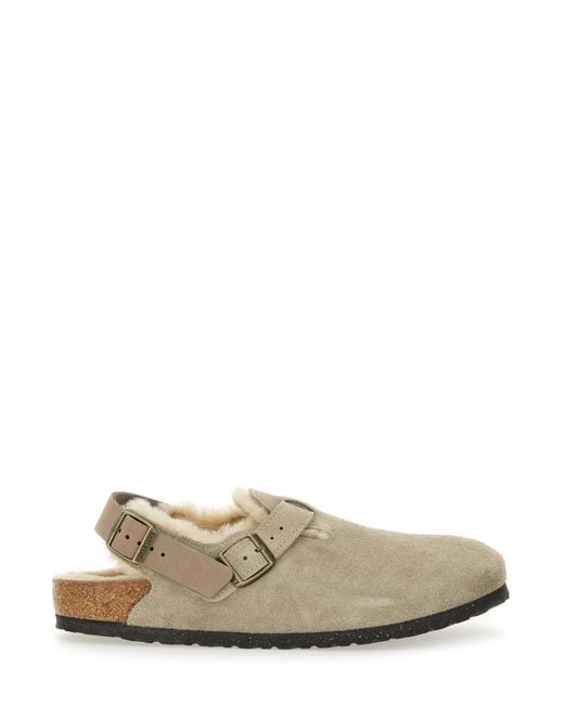 Birkenstock White Slipper Tokio for men