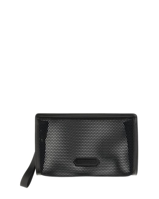 Pouch Mesh di Tom Ford in Black da Uomo