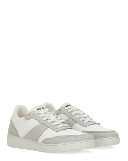 A. P.C. Sneaker "Plain" di A.P.C. in White