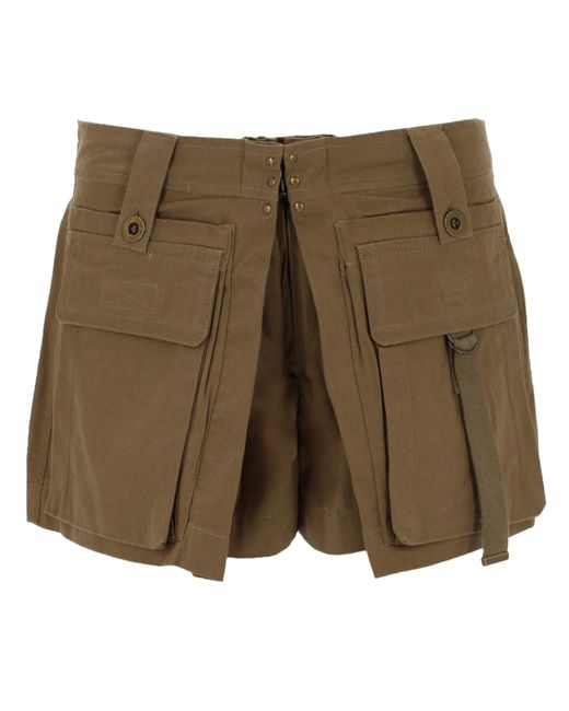 Isabel Marant Natural Shorts "Barta"