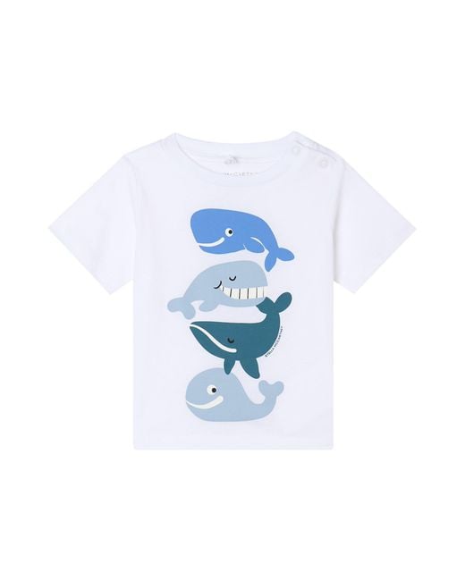 Stella McCartney Blue Stella Mc Cartney "Sealife" T Shirt