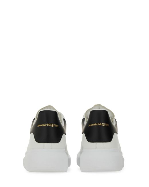 Sneaker Oversize di Alexander McQueen in White da Uomo