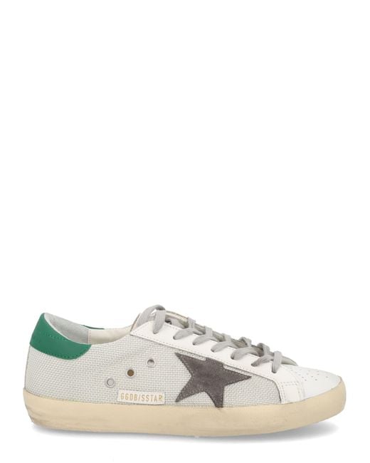 Golden Goose Deluxe Brand White Sneaker "Super Star" for men