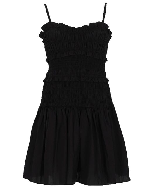 MICHAEL Michael Kors Black Cotton Mini Dress