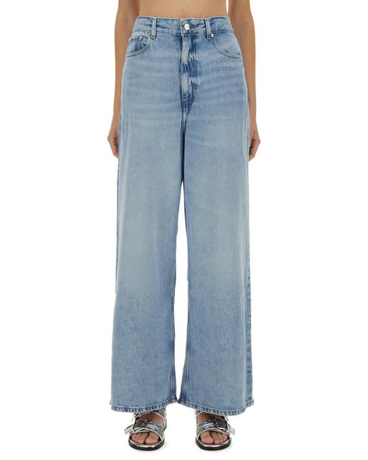 Ganni Blue Jeans Baggy