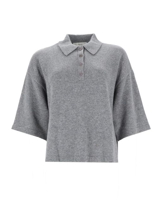 FRAME Gray Polo "The Academy"