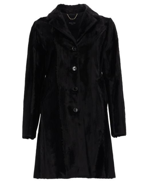 Paltò Black Cappotto Monopetto