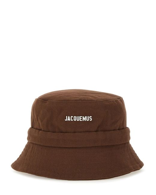Jacquemus Brown Bucket Hat "Gadjo"