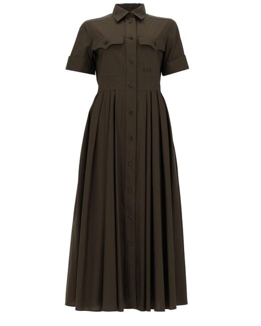 Fay Black Abito Chemisier