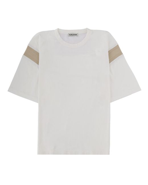 YMC White T-Shirt "Skate Triple" for men