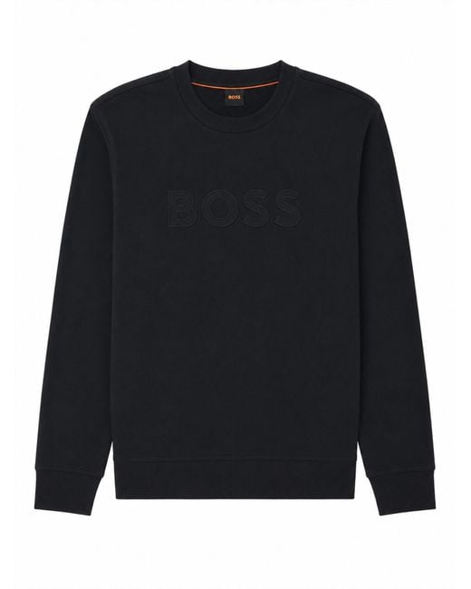 Boss Black Felpa "We_Logo" Relaxed Fit for men