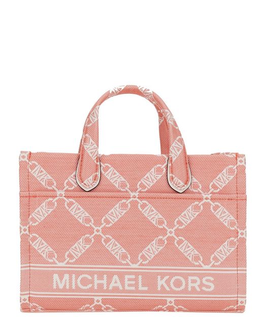 Michael Kors Pink Gigi Small Tote Bag