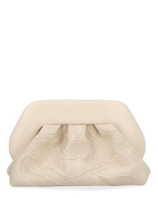 THEMOIRÈ Natural "Bios" Bag With Embroidery