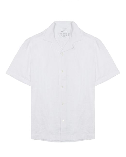 ARCHIVIUM BE UPDATED White Camicia Con Collo Bowling for men