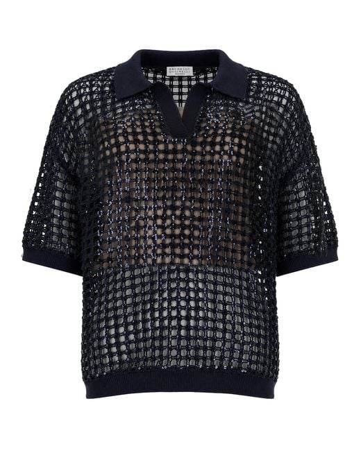 Brunello Cucinelli Black Polo