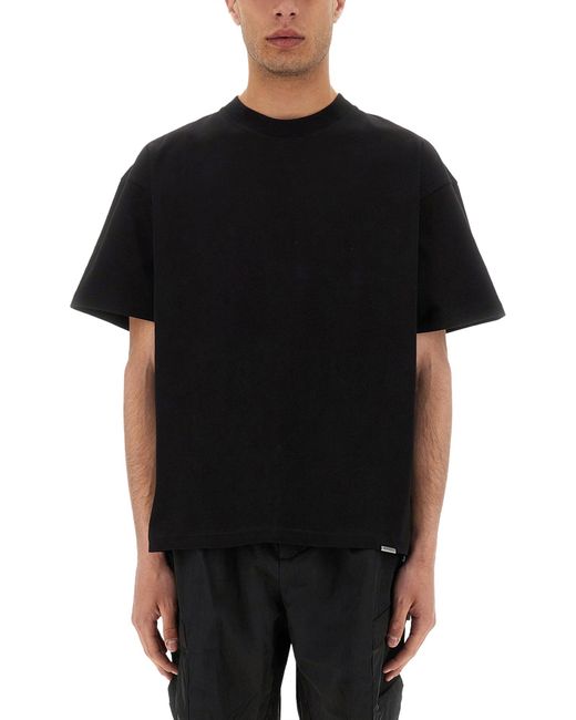 Represent Black Oversized "Initial" T-Shirt for men