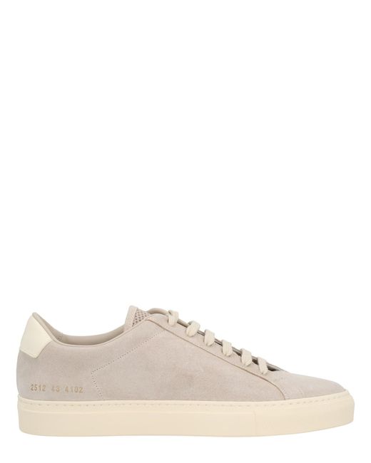 Common Projects Brown Suede Low-Top Sneakers for men
