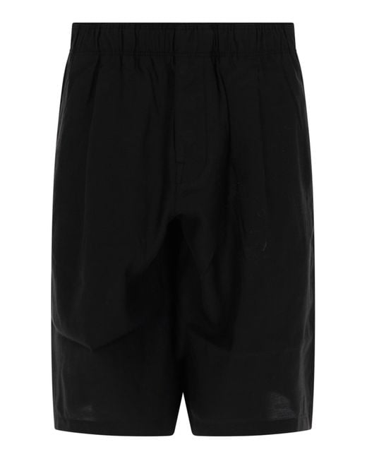 Our Legacy Black Solid Shorts for men