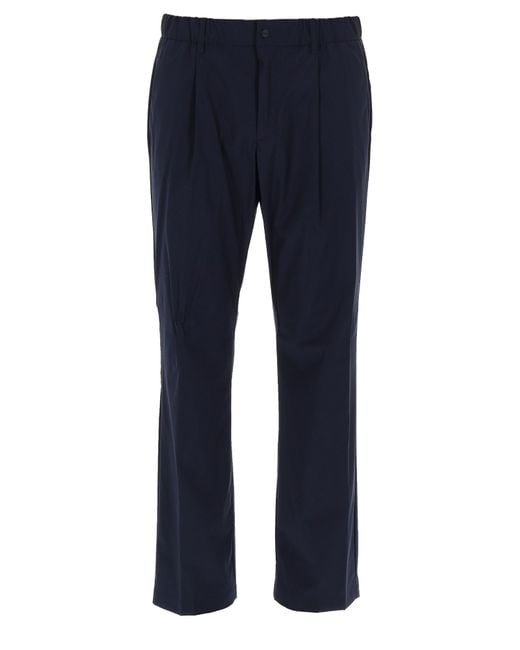 Herno Blue Pantalone Sartoriale for men