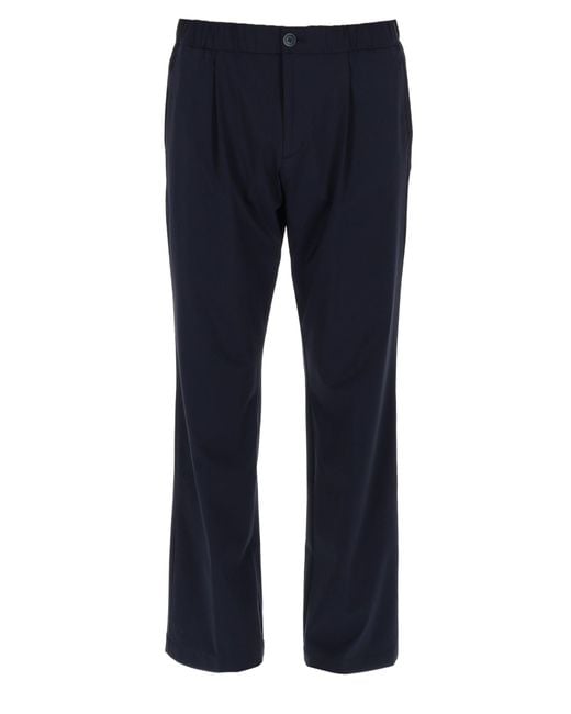 Herno Blue Pantalone Elasticizzato for men