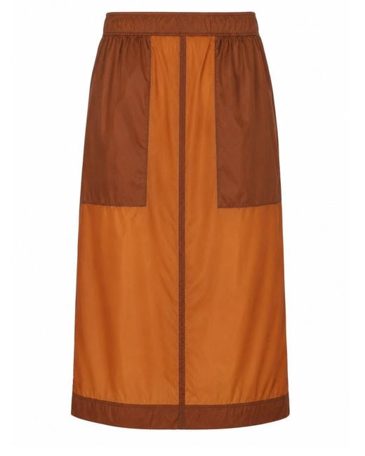 Saint Laurent Orange Gonna A Matita