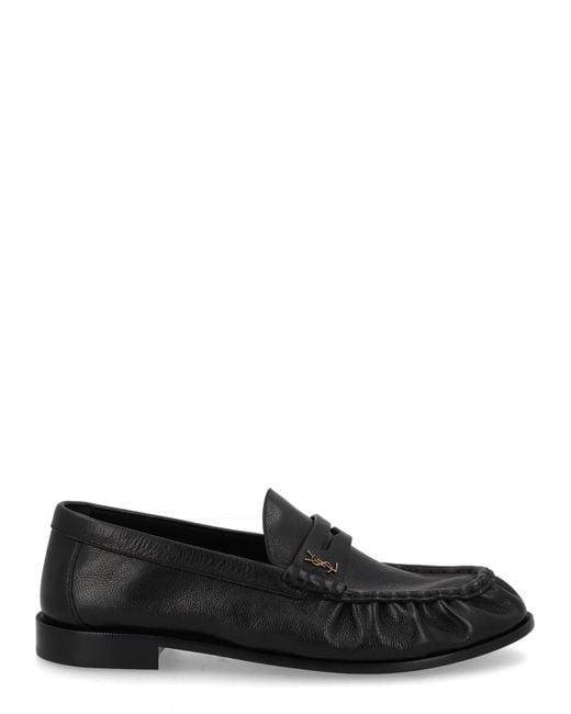 Saint Laurent Black Mocassino "Le Loafer" for men