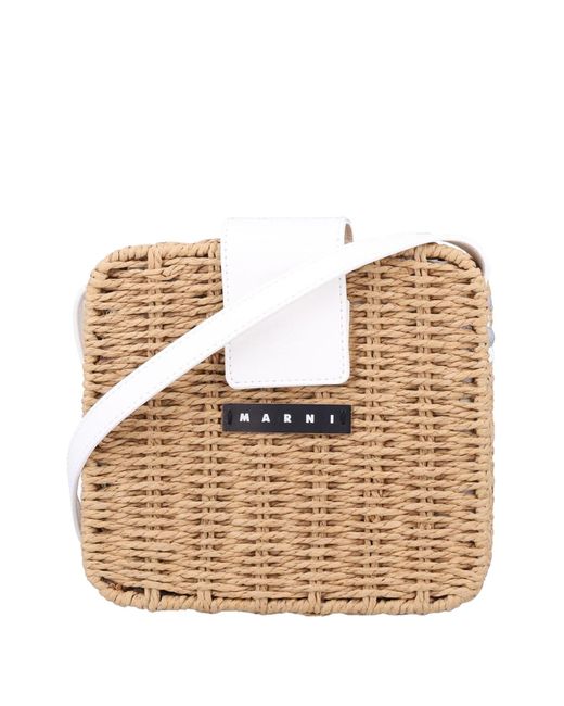 Marni Natural "Picnic" Bag