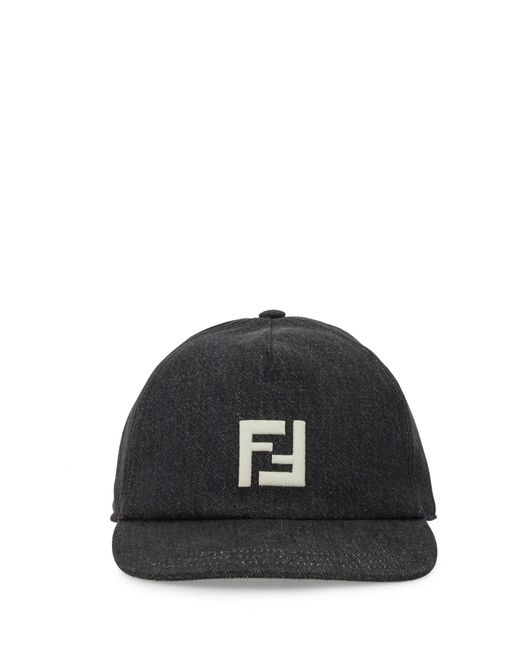 Cappello Da Baseball di Fendi in Black da Uomo