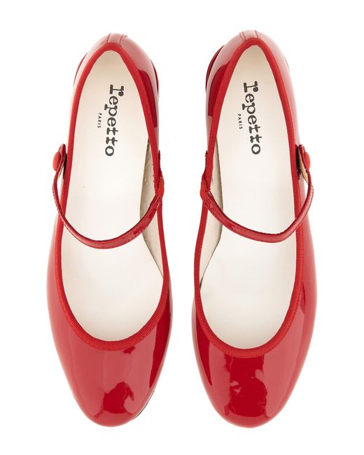 Pump Mary Jane "Rose" di Repetto in Red