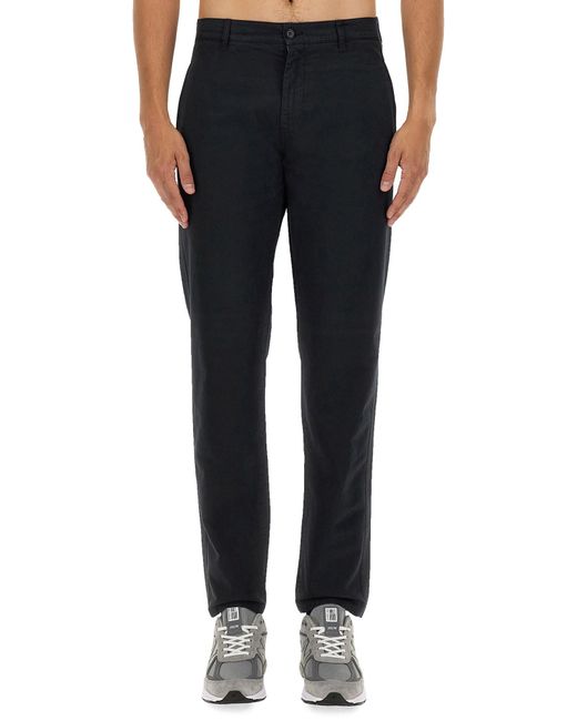 Pantalone Chino di Aspesi in Black da Uomo
