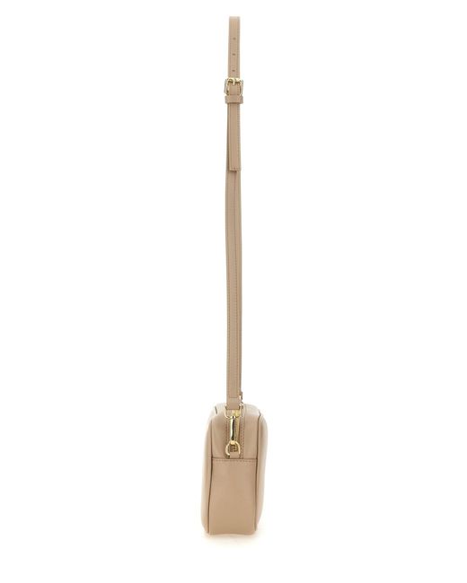 Borsa A Tracolla Con Logo di Kiton in White