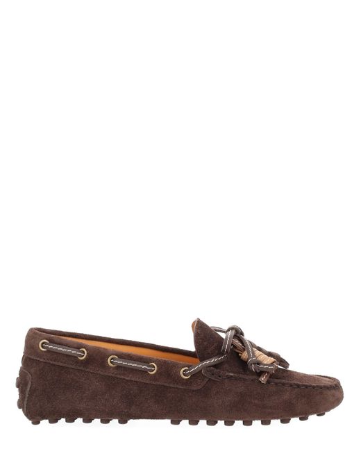 Tod's Brown Gommino Loafers